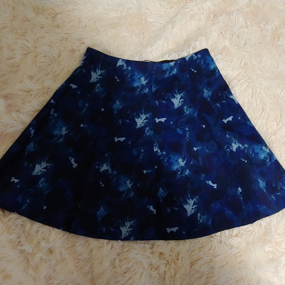 Forever21 Skater Skirt with Raw Hem